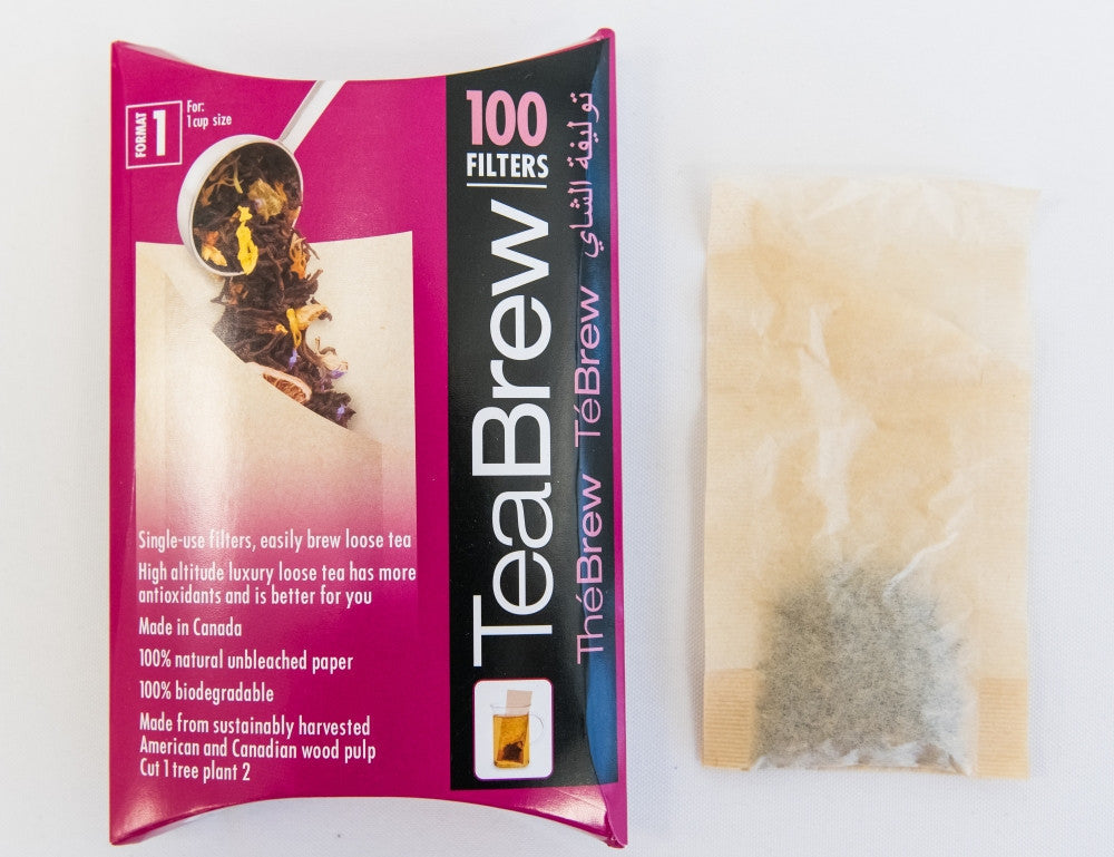 100 Tea Brew Biodegradable Tea Filters-Tearrific