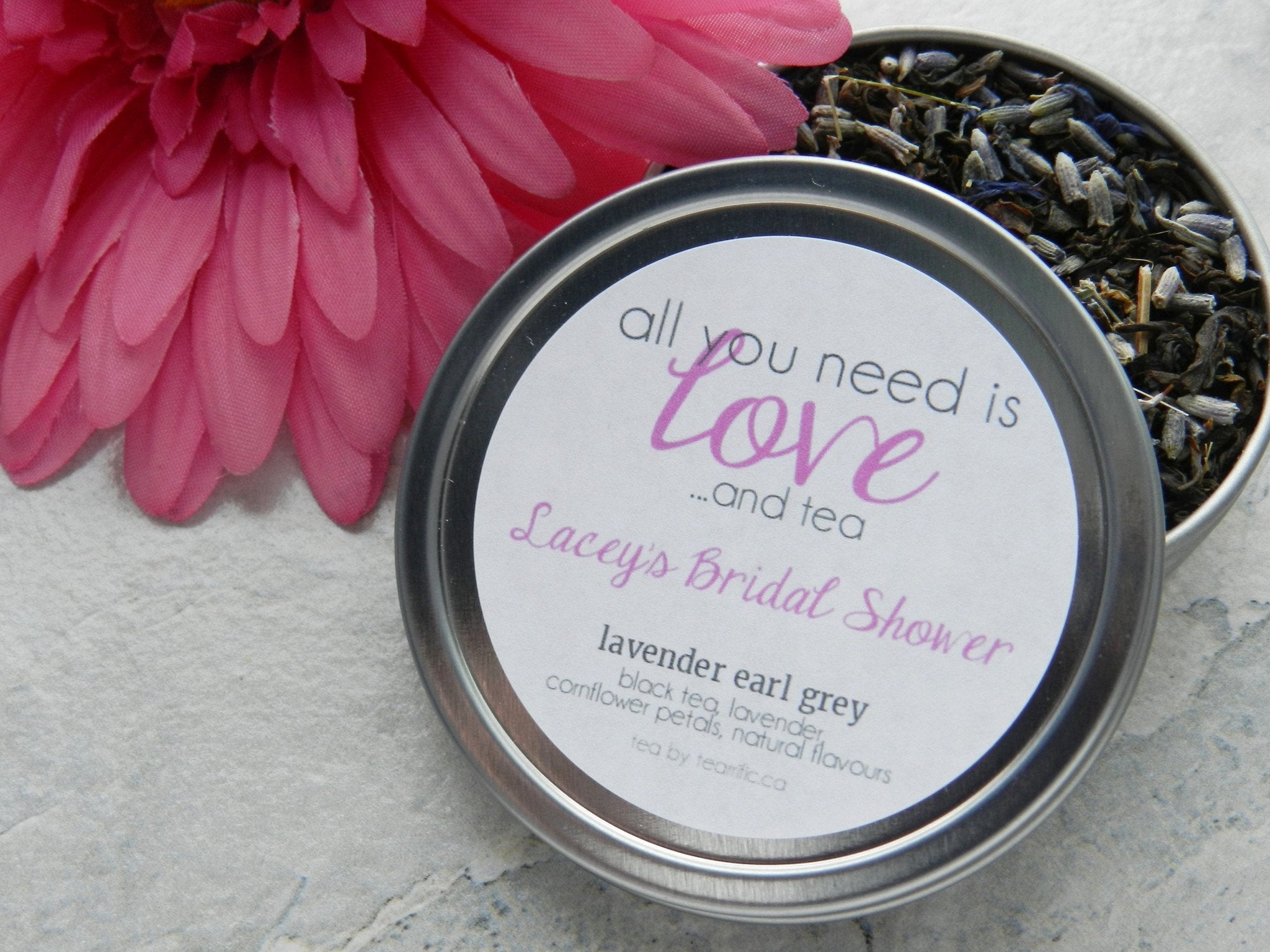 All You Need is Love... and Tea - Bridal Shower Favour-Tearrific