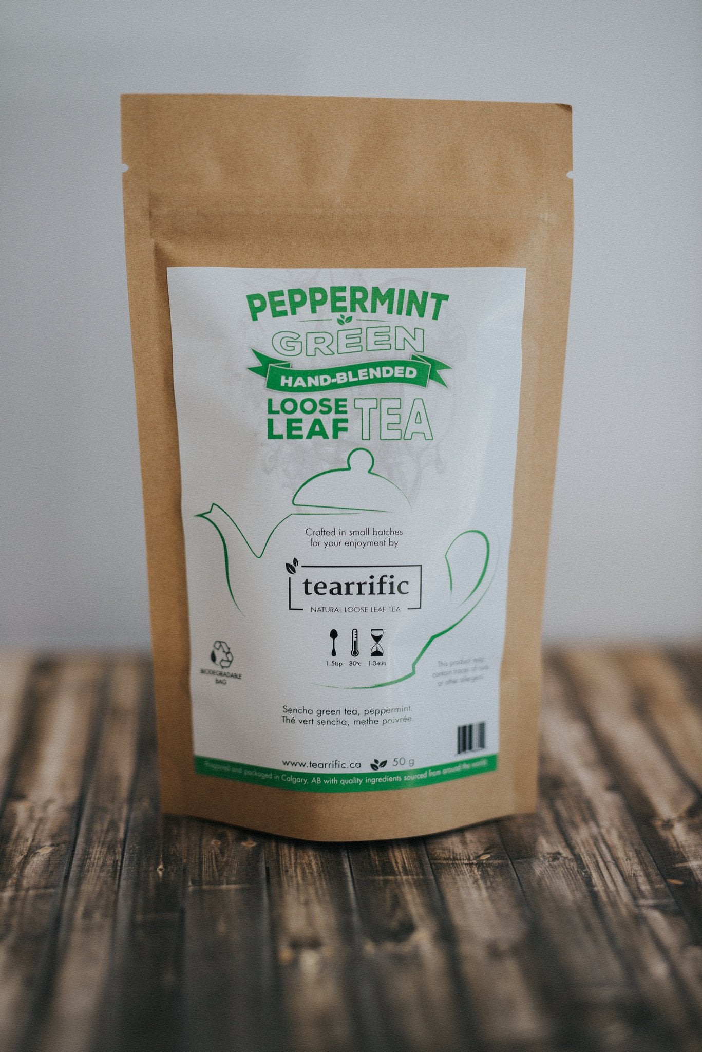 Peppermint Green-Tearrific