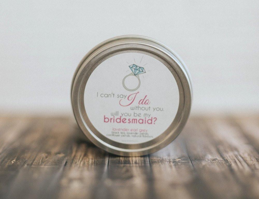Will You Be My Bridesmaid/Maid of Honour? Loose Leaf Tea Favour-Tearrific
