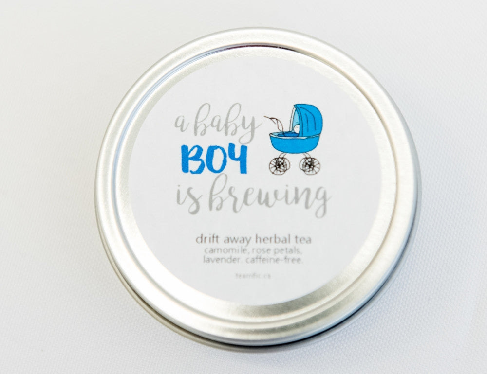 A Baby Boy is Brewing (Style #2) - Baby Shower Favour-Tearrific