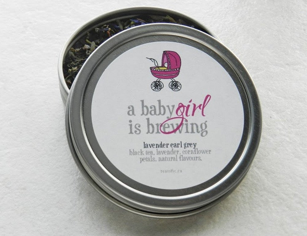 A Baby Girl is Brewing - Baby Shower Favour-Tearrific