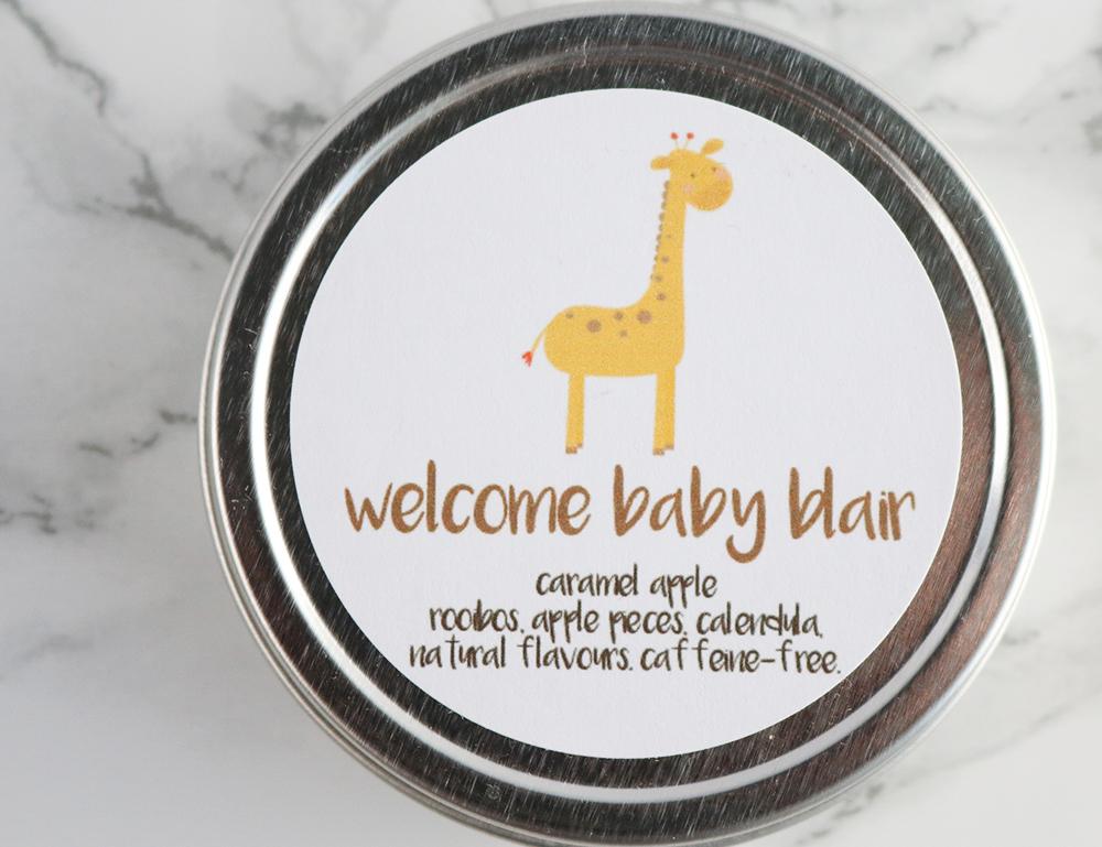 Giraffe Baby Shower Favour-Tearrific
