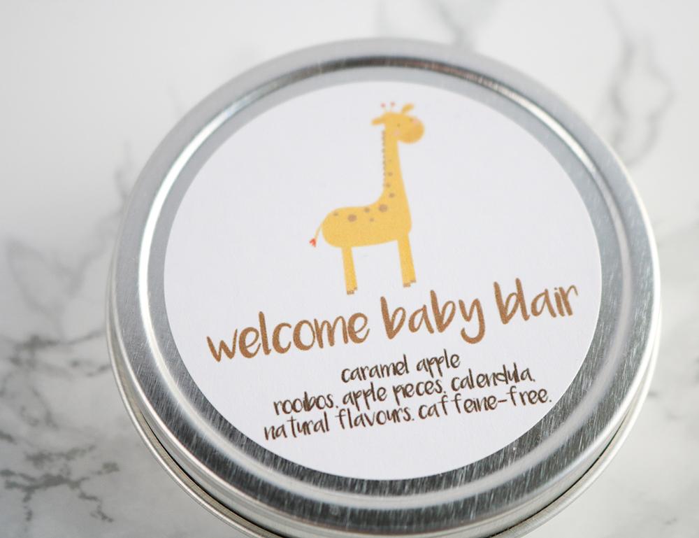 Giraffe Baby Shower Favour-Tearrific