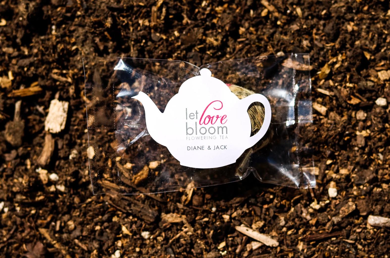 Let Love Bloom Flowering Tea Favours-Tearrific