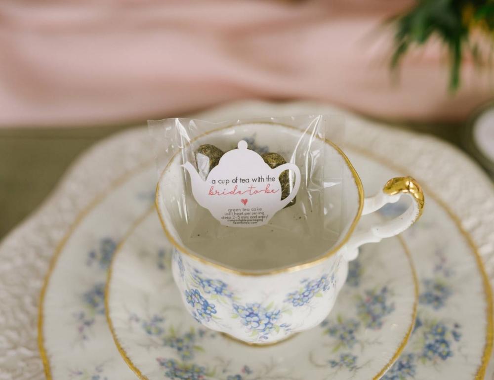 Pressed Tea Heart Shower Favours-Tearrific