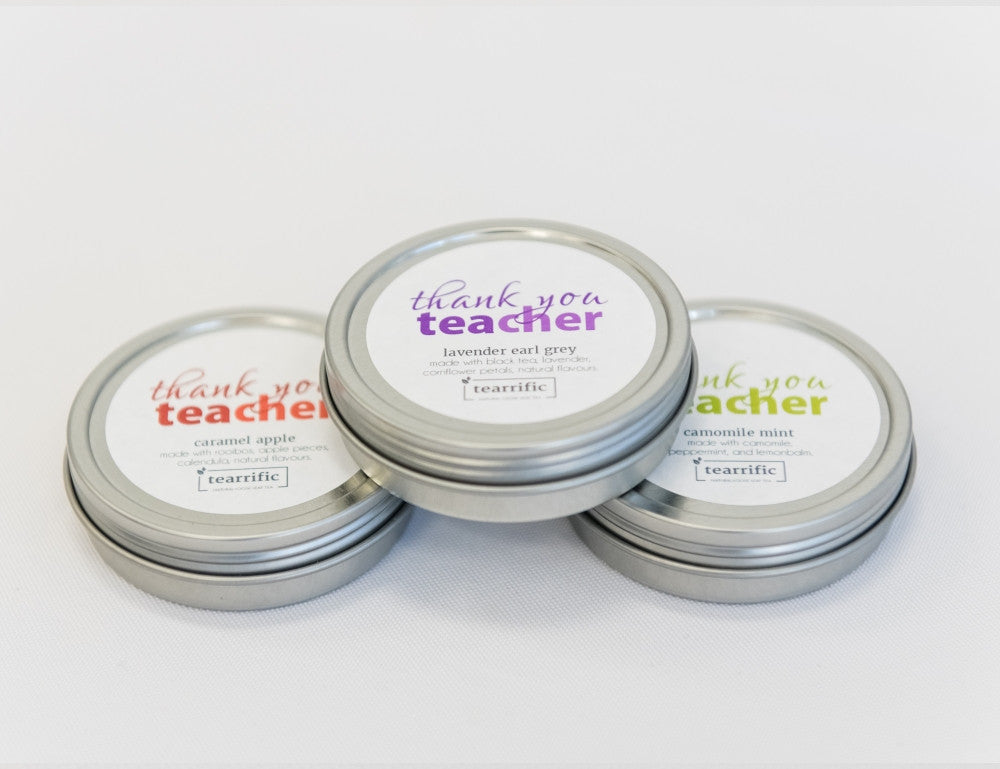 Thank You Teacher - Tea Gift Tin-Tearrific