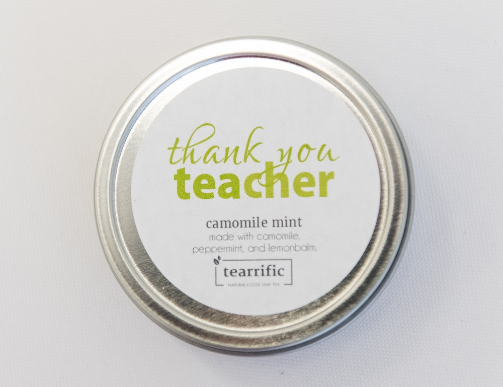 Thank You Teacher - Tea Gift Tin-Tearrific