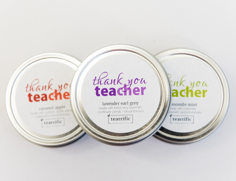 Thank You Teacher - Tea Gift Tin-Tearrific